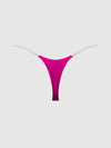 Krystal Clear Strap Thong Fuchsia Pink