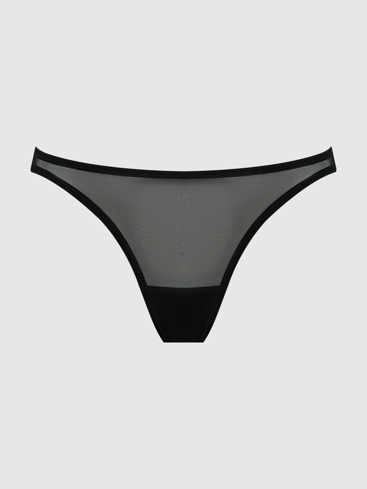 Eve Mesh & Chain Open Caged Back Hipster Panty