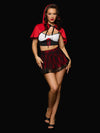 Lil Red Bustier, Skirt & Hood Set Costume