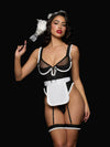 Maid Teddy, Apron, Headpiece & Duster Costume