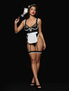 Maid Teddy, Apron, Headpiece & Duster Costume