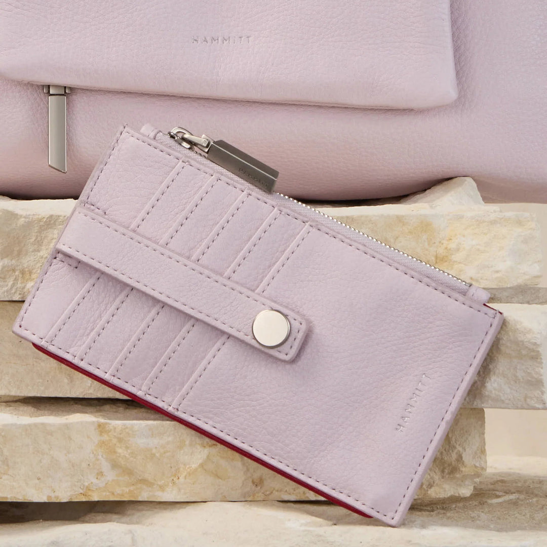 Hammitt 210 West Wallet Pastel Lilac/Brushed Silver