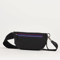 Hammitt Charles Small Leather Crossbody Bag Birthday Brite/Gunmetal-Purple Zip-Rebel Romance