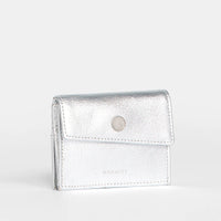 Hammitt Montana Pocket Wallet Sidewalk Silver/Brushed Silver-Rebel Romance