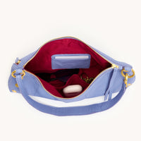 Kyle Med Leather Shoulder Handbag Waterline/Brushed Gold