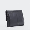 VIP Lrg Oversized Crossbody Clutch Black/Gunmetal-Rebel Romance