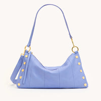 Kyle Med Leather Shoulder Handbag Waterline/Brushed Gold