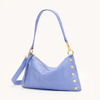 Kyle Med Leather Shoulder Handbag Waterline/Brushed Gold