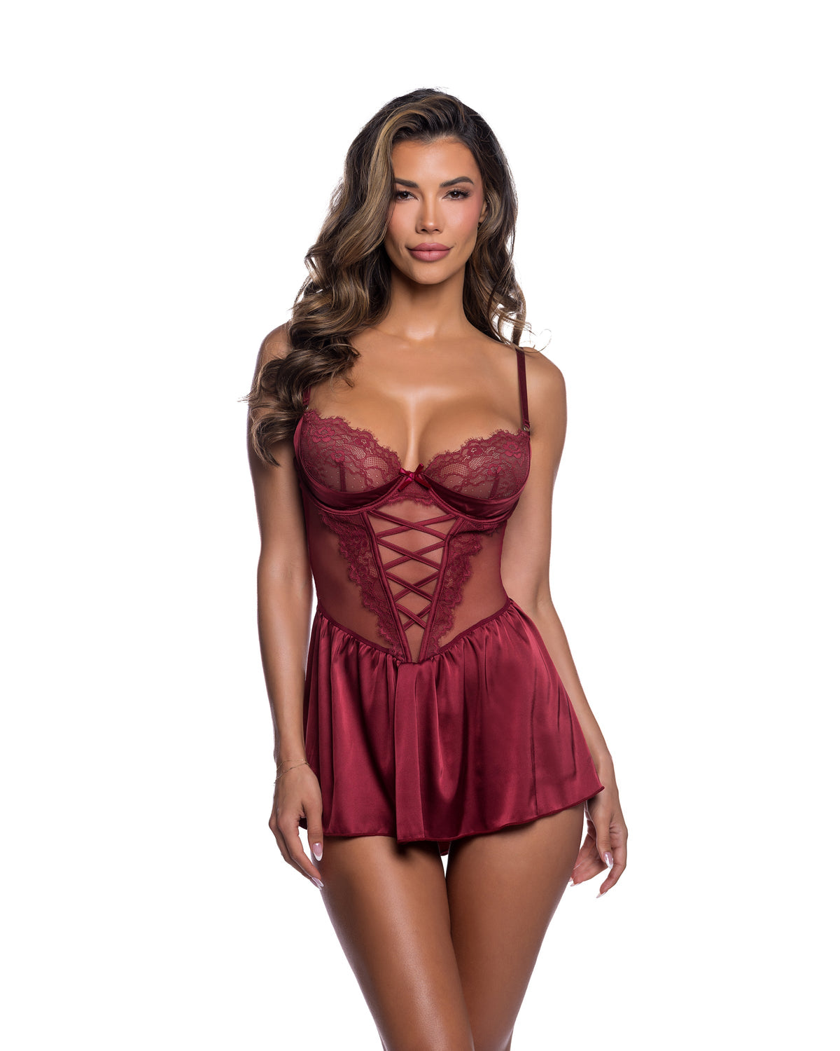 Haute Night Babydoll Wine