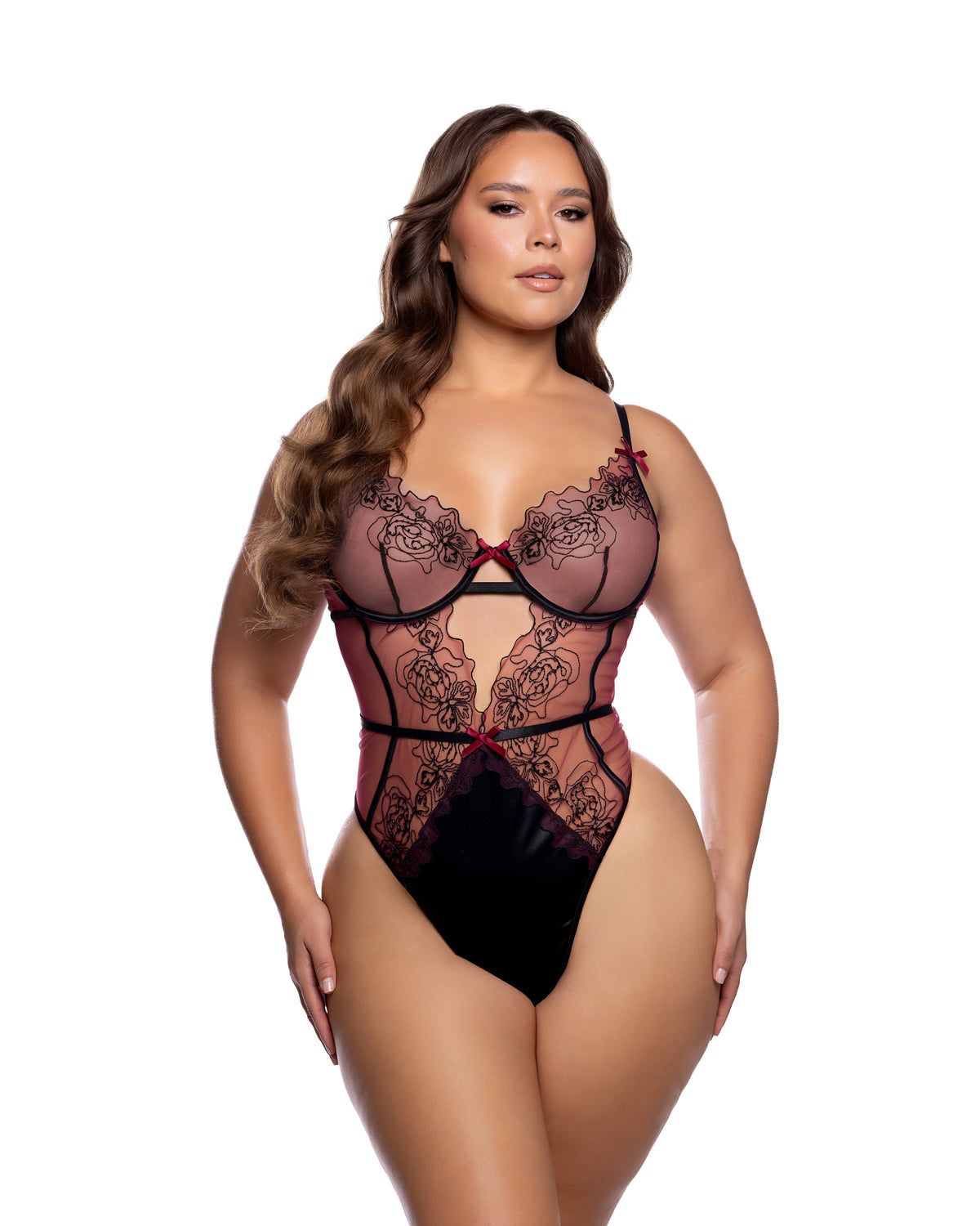 Queen Botanique Teddy Wine/Black