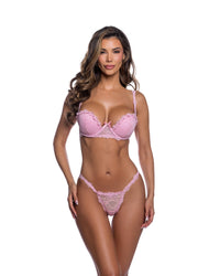 Versailles Boudoir Bra Set Pink