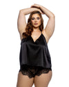 Queen Sweet Dreams Cami Lounge Set Black