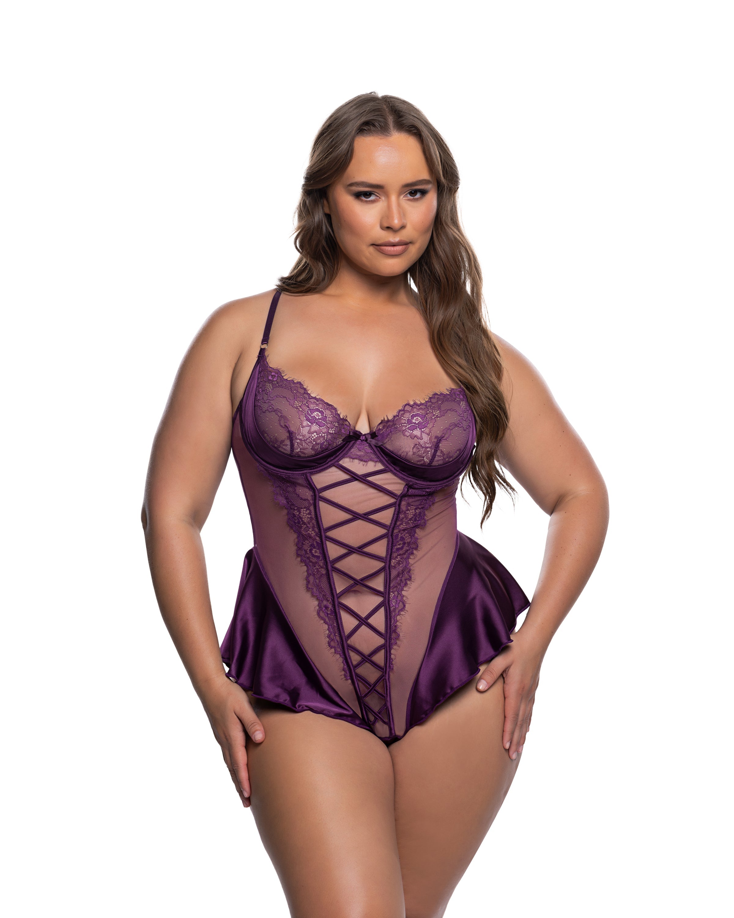 Cheri Amore Teddy Purple