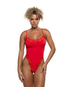 Essentials Teddy Modal Knit Red