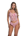Lace Essentials Cami 2-Piece Set Pink