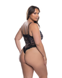 Fierce Teddy Modal Knit Leopard
