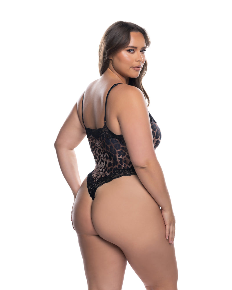 Fierce Teddy Modal Knit Leopard