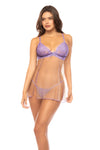 Mapale Verona Sweet Lilac Dream Sheer Mesh Lace Cups Babydoll