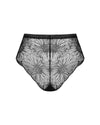 Obsessive Mibelia Lace Panty with Cutouts Black
