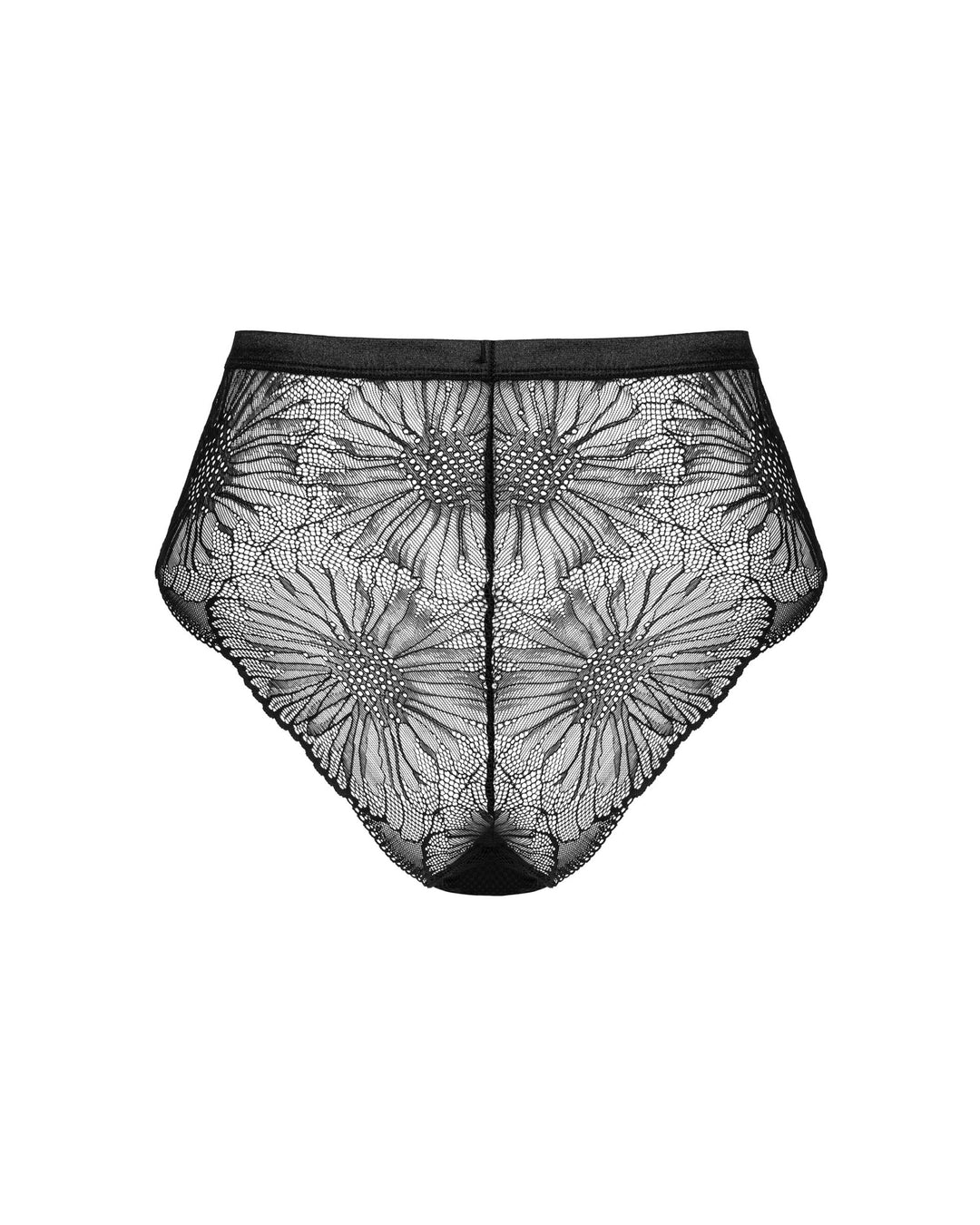 Obsessive Mibelia Lace Panty with Cutouts Black