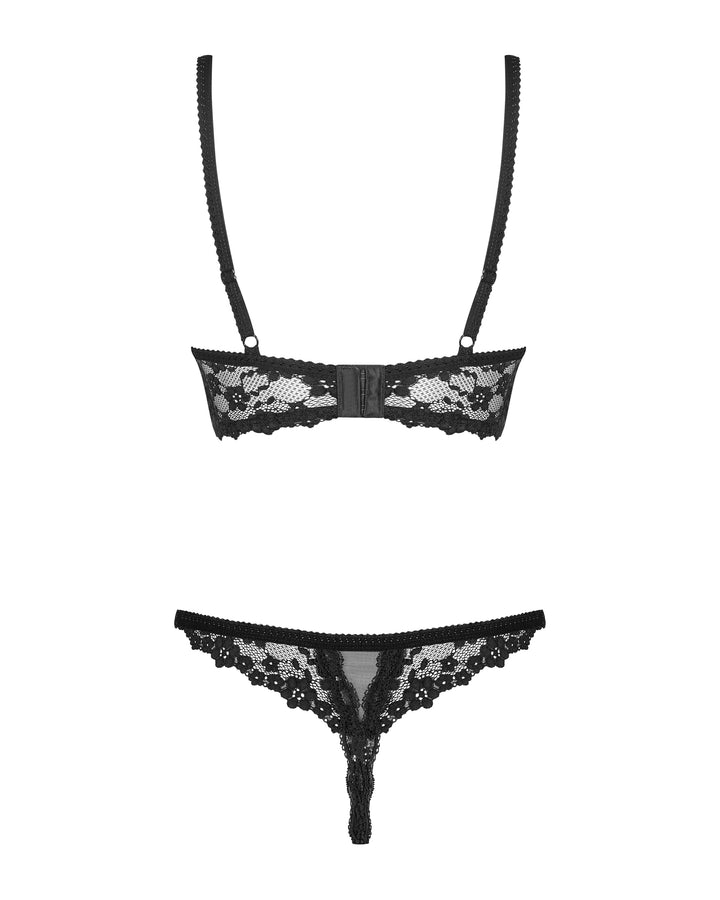 Obsessive Letica Quarter Cup Shelf Bra Set