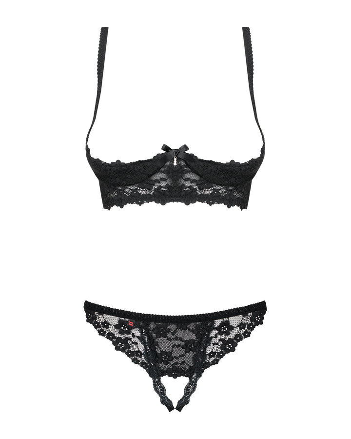 Obsessive Letica Quarter Cup Shelf Bra Set