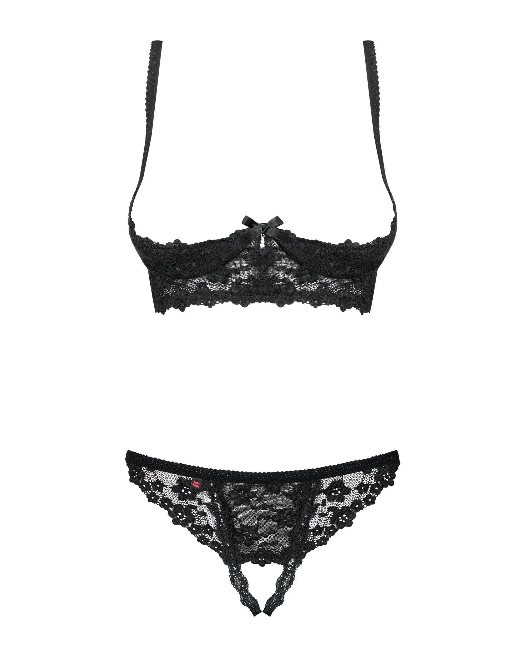 Obsessive Letica Quarter Cup Shelf Bra Set