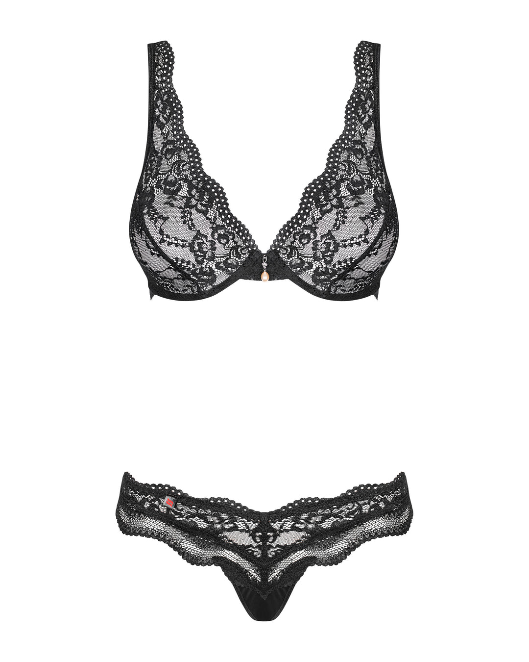 Obsessive Luvae Lace Underwire Bra Set