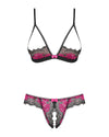 Obsessive Tulia Open Cups Bra Set