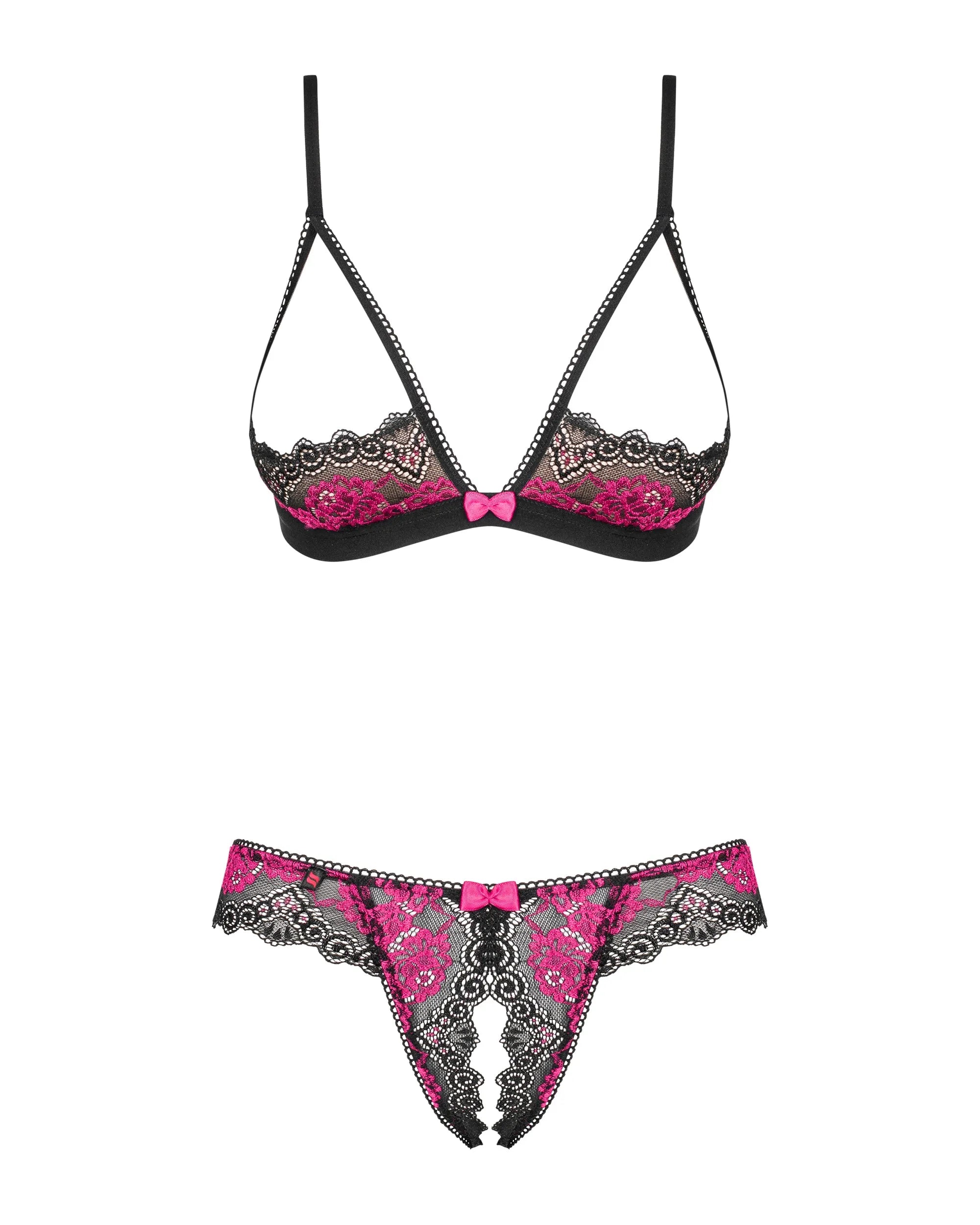 Obsessive Tulia Open Cups Bra Set