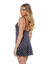 Playboy Bunny Lounge Chemise Logo Satin Nightie-Rebel Romance