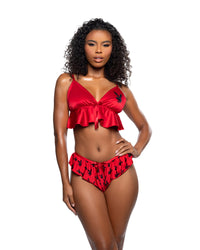 Playboy Flutter Bunny 2pc Lounge Set