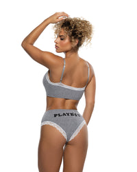 Playboy Comfy Bunny 2pc Cropped Cami Set