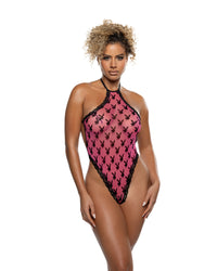 Playboy Ravishing Bunny Halter Teddy