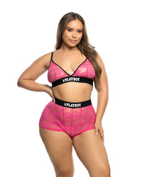 Playboy Flirty Bunny 2pc Lounge Set