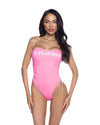 Bunny World One Piece Swimsuit Pink
