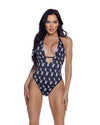 Bunny World One Piece Swimsuit Black
