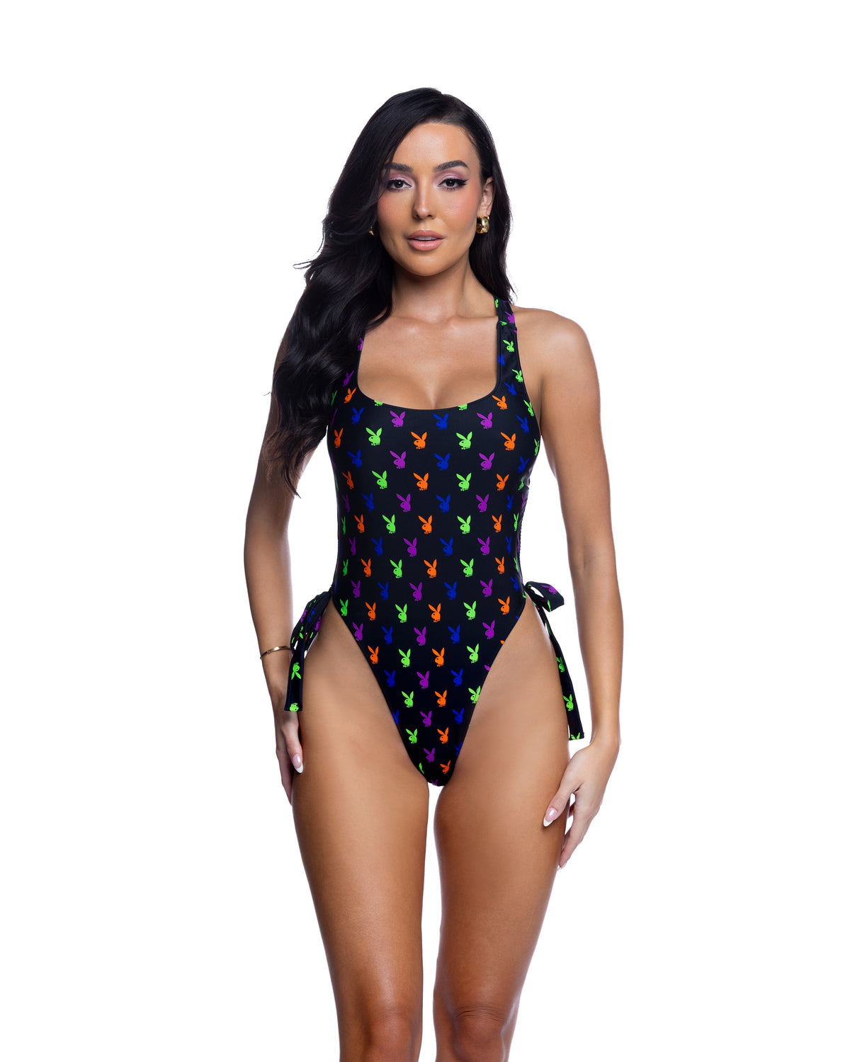 Bunny Logo One Piece Swimsuit