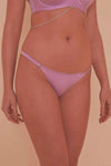 Playful Promises Knox Lilac Satin Briefs
