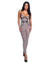 Roma Confidential Playboy Bunny Kiss Sleeveless Catsuit Black/Nude
