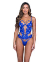 Roma Confidential Twilight Rhinestone Teddy Cobalt Blue