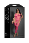 Fantasy Lingerie Sheer Next To You Crotchless Teddy Bodystocking Queen
