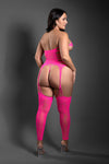 Fantasy Lingerie Sheer Sweet Revelation Bodystocking & G-string Queen