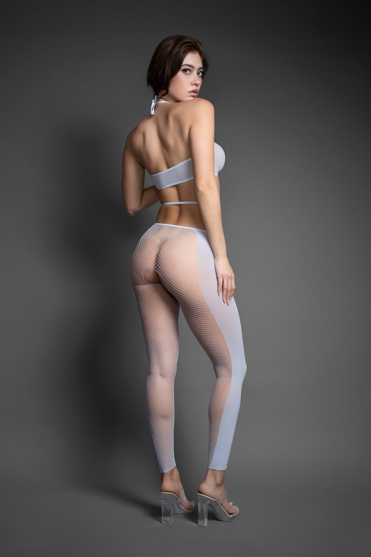 Sheer Pull Me Closer 2pc Bodystocking Set