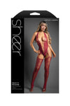 Fantasy Lingerie Sheer Pretty Poison Crotchless Teddy Bodystocking Snake