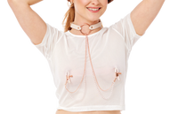 Peaches 'n CreaMe Collar w/Nipple Clamps