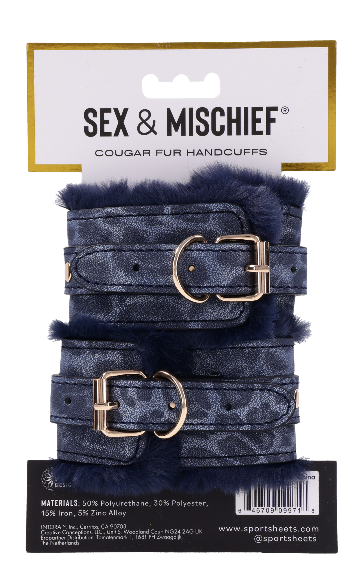 Cougar Fur Handcuffs