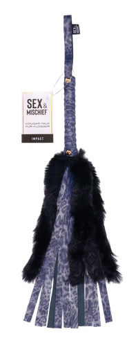 Cougar Faux Fur Flogger
