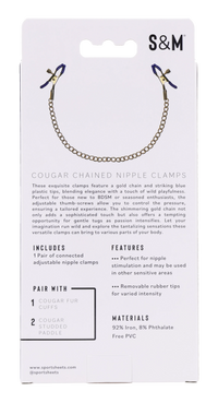 Cougar Chained Nipple Clamps