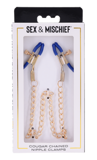 Cougar Chained Nipple Clamps
